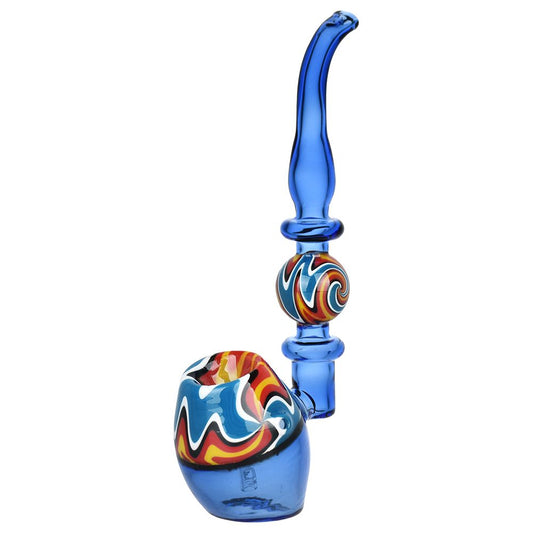 Wig Wag Straight Sherlock Glass Bubbler - 7" 2ct