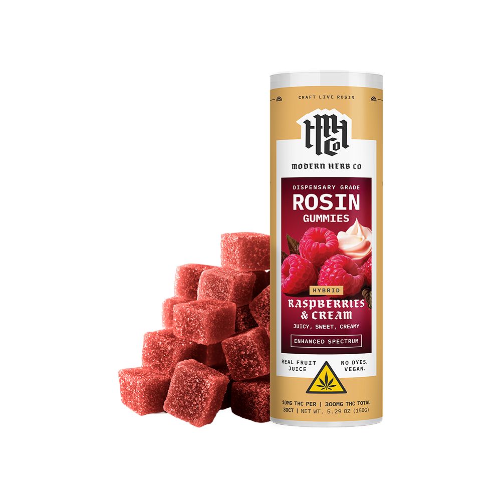 Modern Herb Co Rosin Gummies | 300mg | 30pc | 6pk Display
