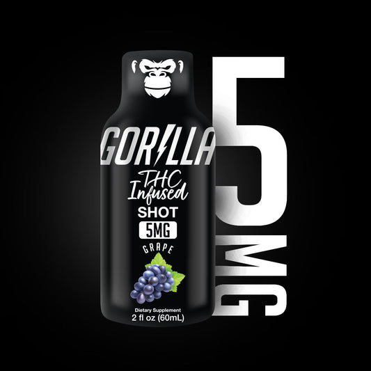 Shots de bebida energética de 5 mg de THC