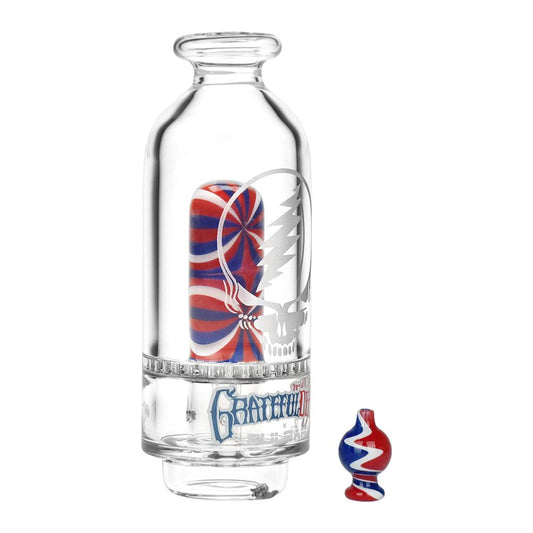 Grateful Dead x blast Stealie Attachment Set for Puffco Peak 6"