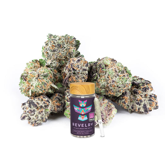 Revelry Biscotti Mints THCA Pre Rolls 14 Pack