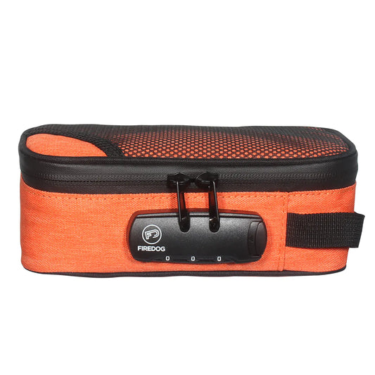 "Large Capacity Odor-Proof Travel Pipe Bag with Lock"