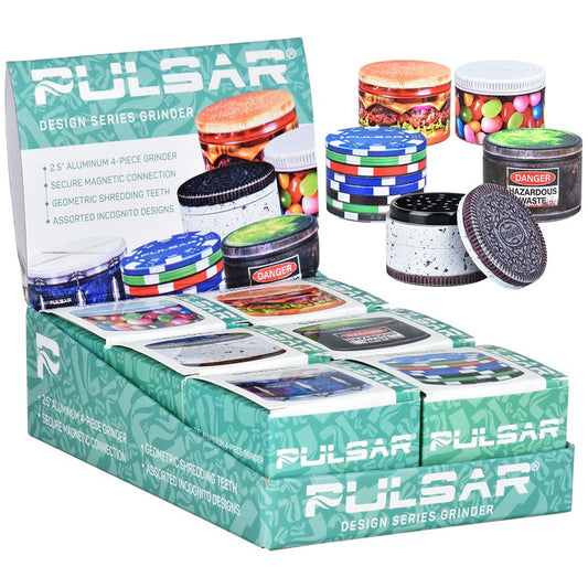 Pulsar OBJEX Design Series Aluminum Grinder | 4pc | 2.5"