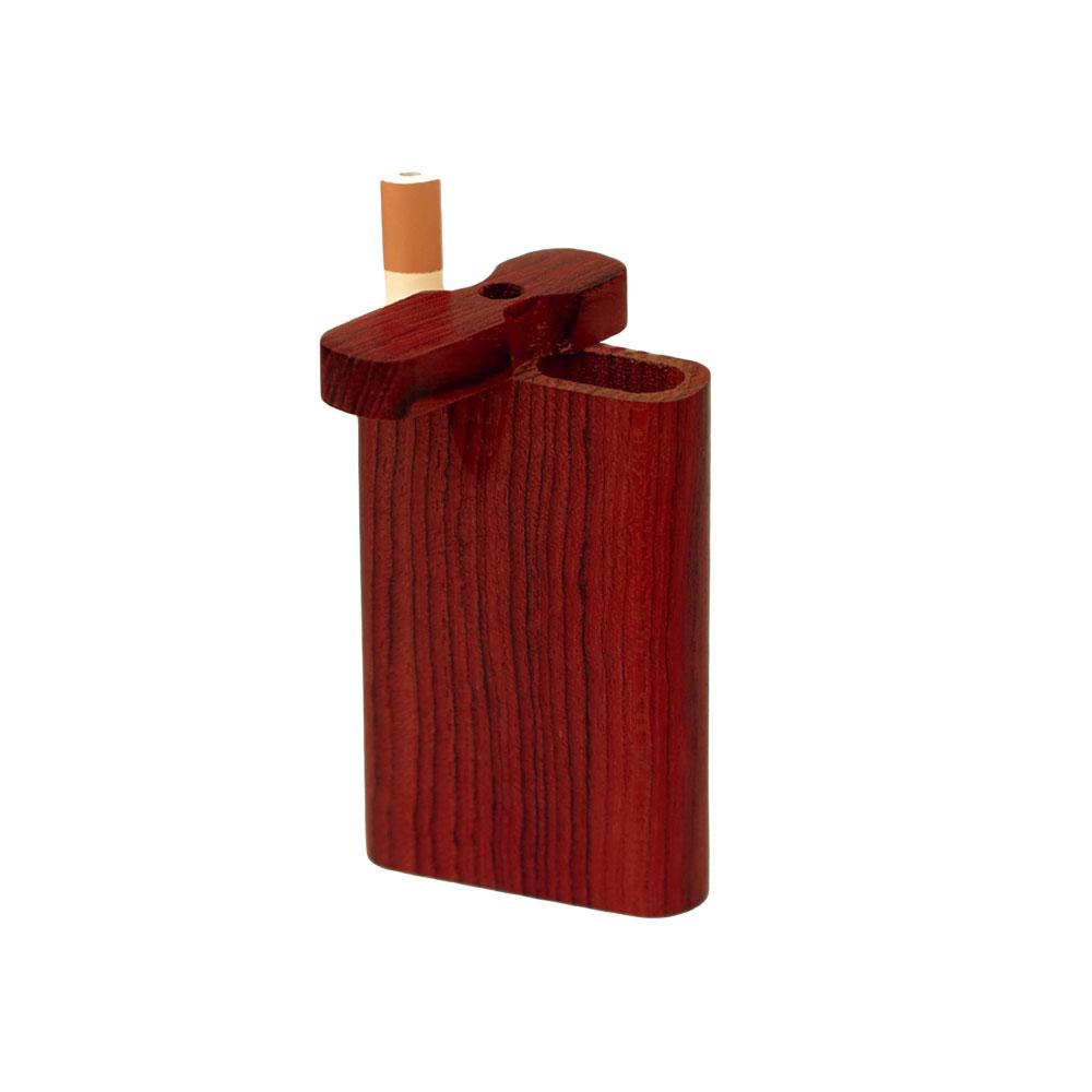 Dugout de madera maciza oscura