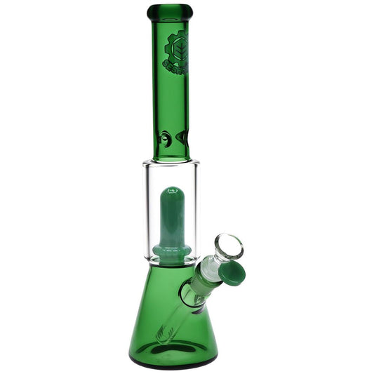 SeshGear Double Chamber Glass Beaker Water Pipe - 12"
