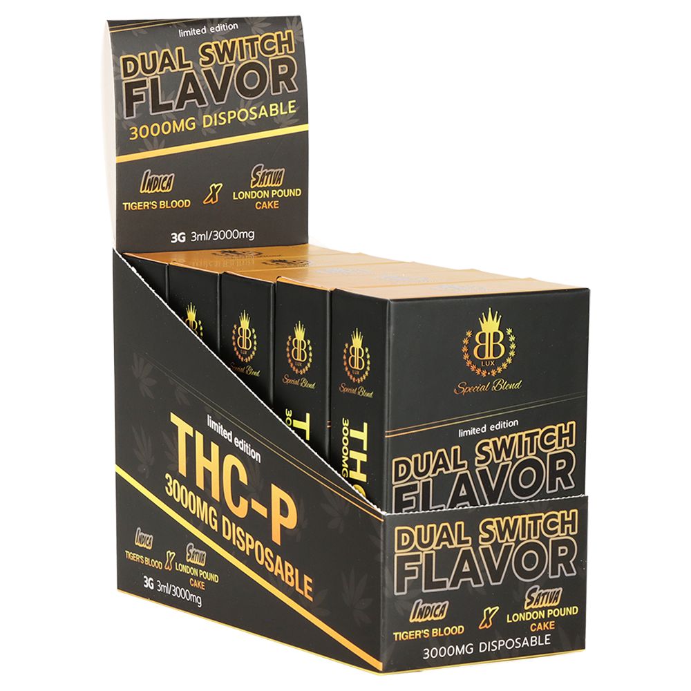 Budzburn THC Special Blend Dual Switch Flavor Disposable | 3g | 5ct Display
