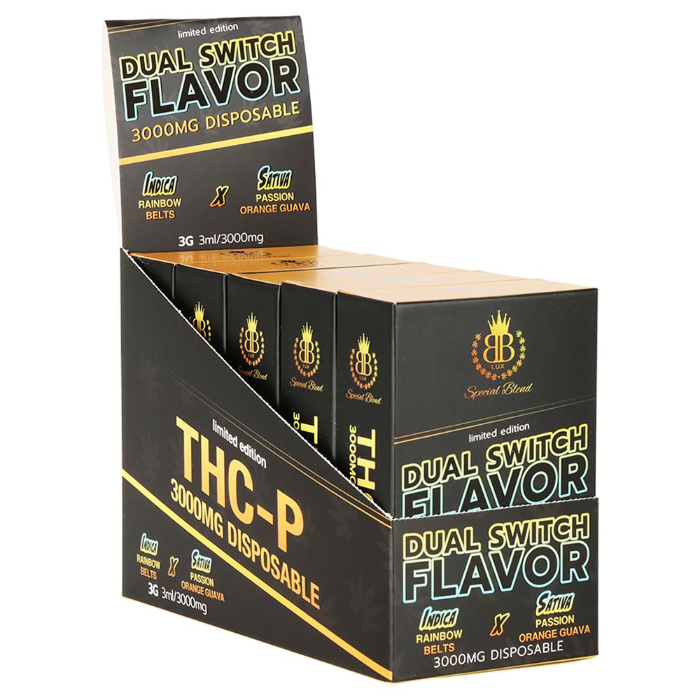 Budzburn THC Special Blend Dual Switch Flavor Disposable | 3g | 5ct Display