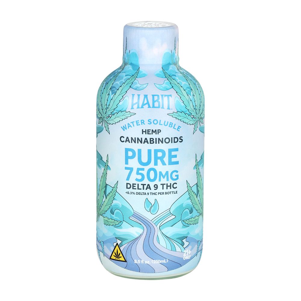 Habit Water Soluble Full Spectrum D9 THC Syrup | 8.5oz | 750mg