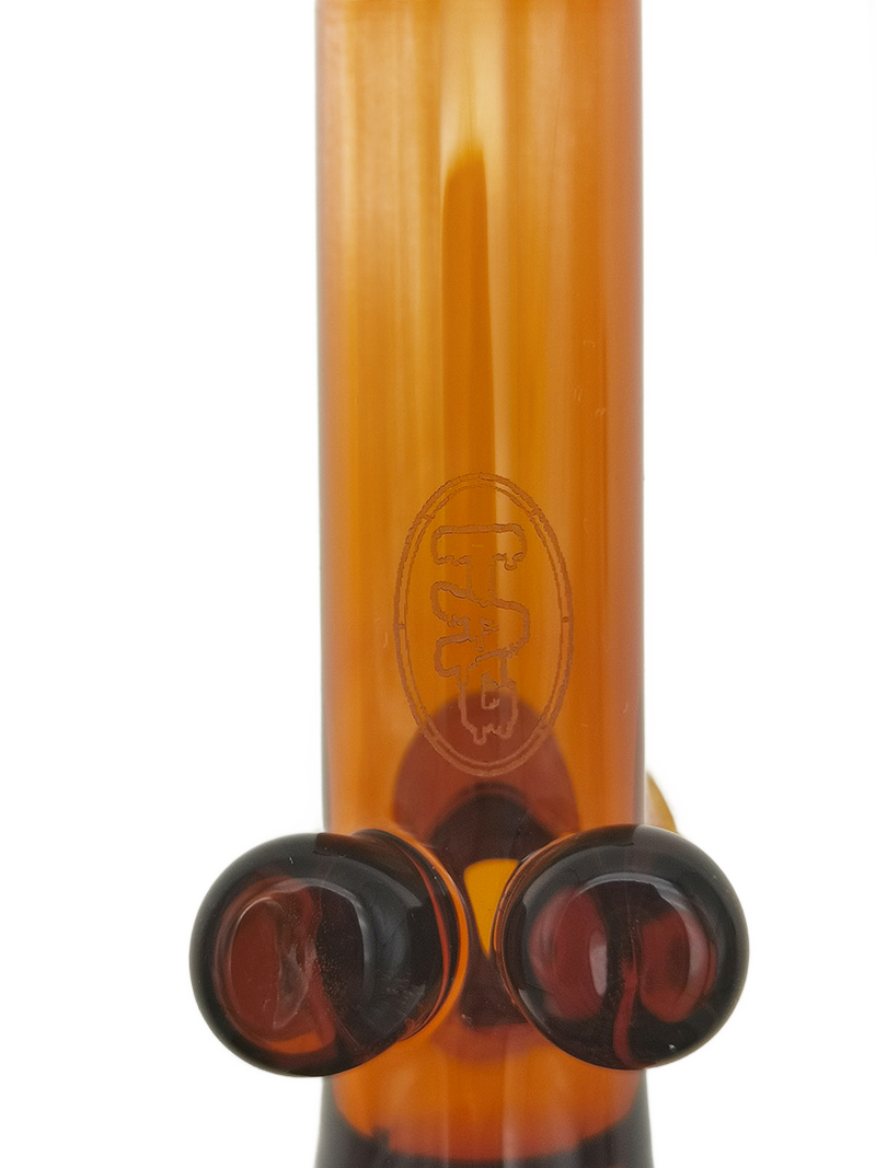 Jane West Original Steamroller Hand Pipe | Amber