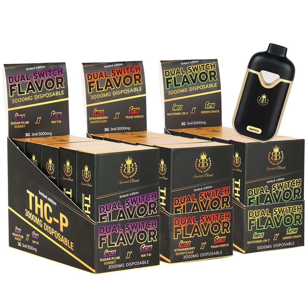 Budzburn THC Special Blend Dual Switch Flavor Disposable | 3g | 5ct Display