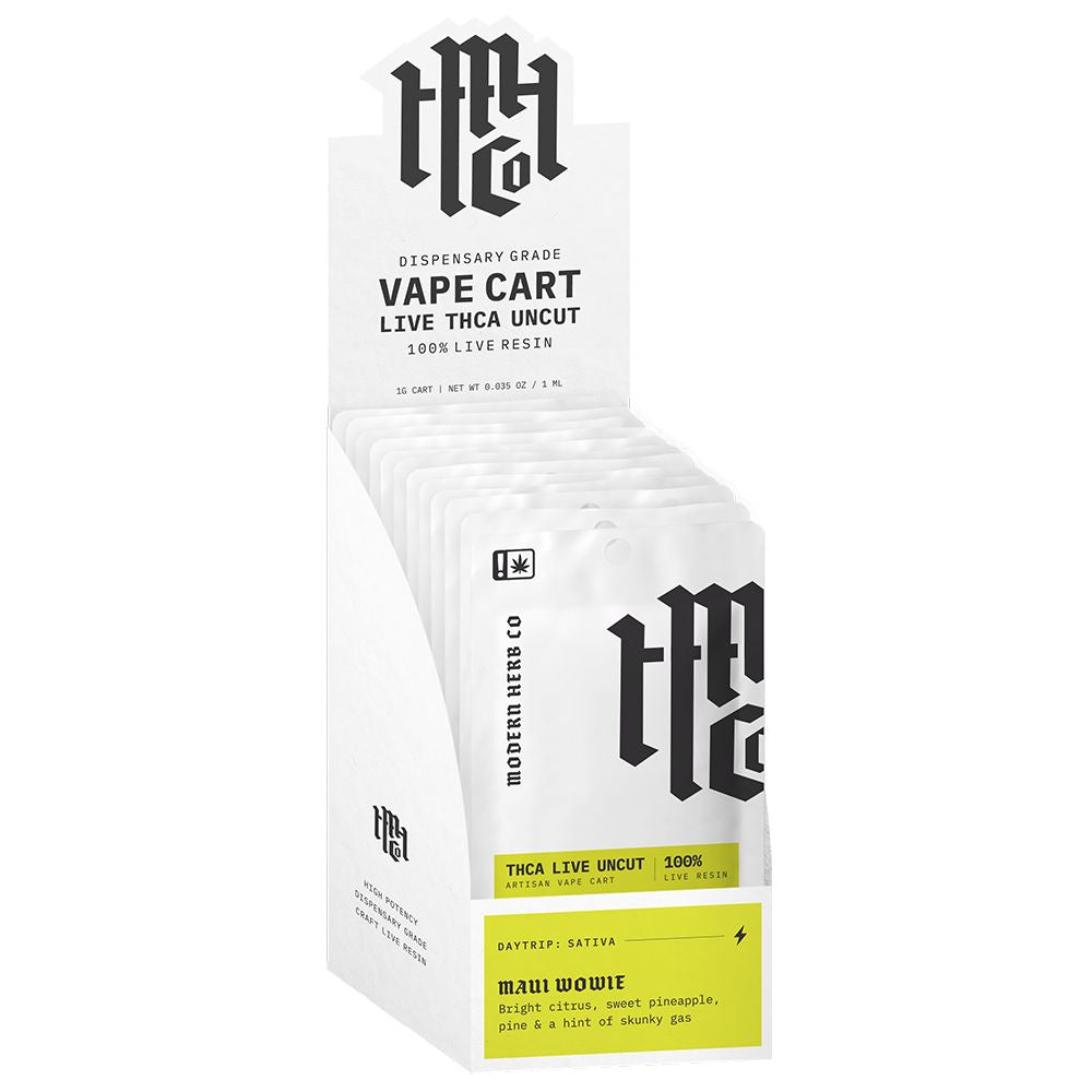Modern Herb Co Live Resin Uncut THCA Cartridge - 1g