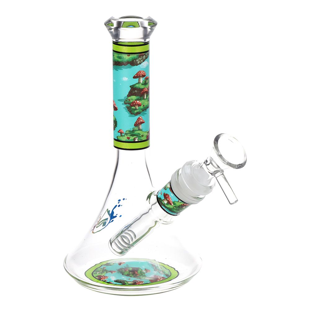 Pulsar Design Series Flared Beaker Glass Water Pipe | 6.75" | 14mm F