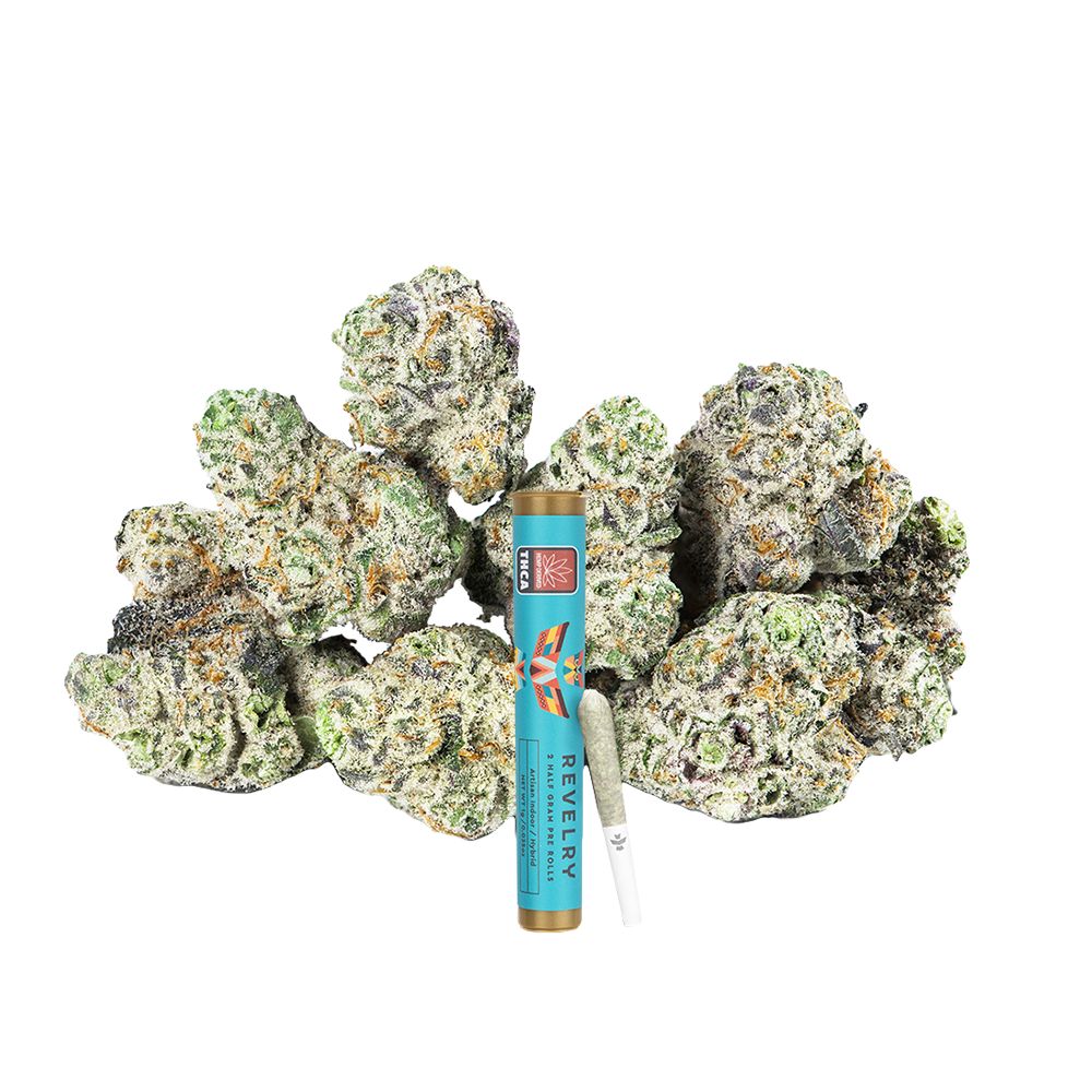 Revelry Premium Indoor THCA Pre-Rolls | 0.5g | 2pc Pack