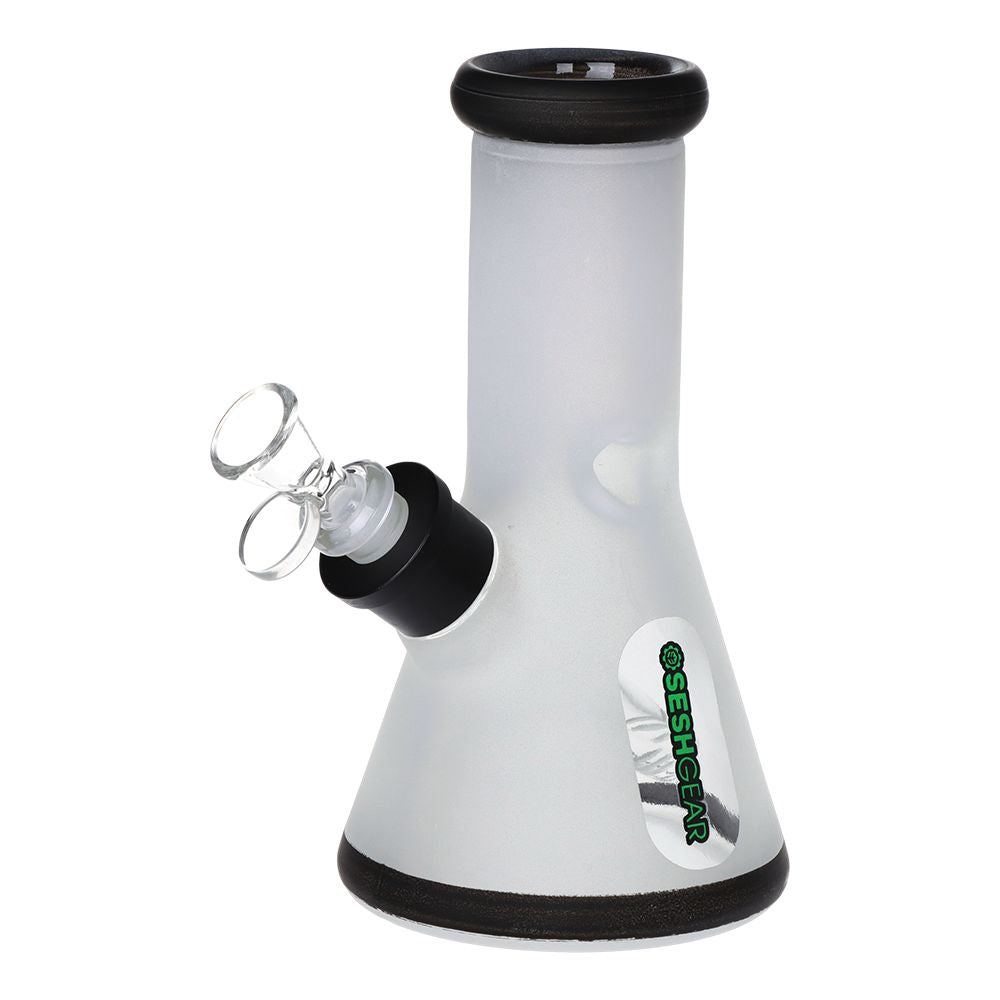 SeshGear Glass Beaker Water Pipe Smokers' Kit | 8" | 14mm F