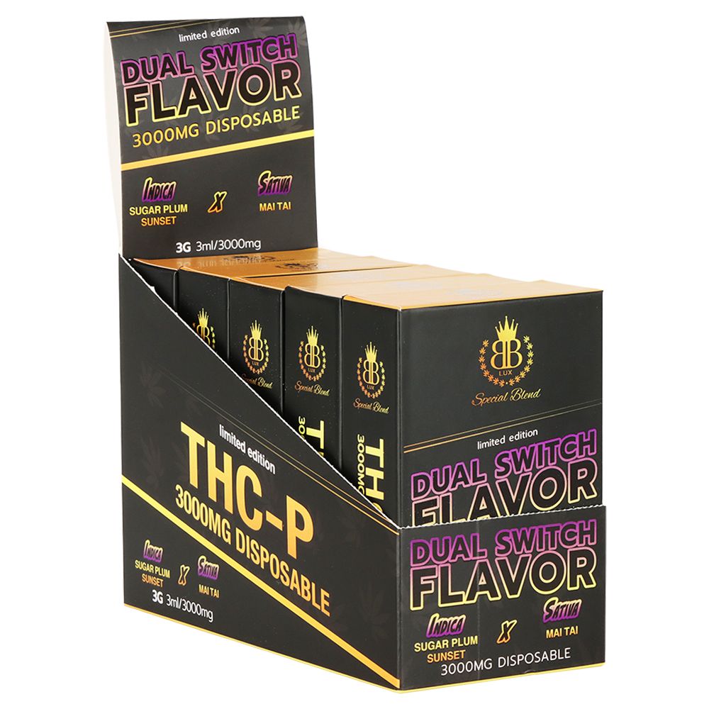 Budzburn THC Special Blend Dual Switch Flavor Disposable | 3g | 5ct Display