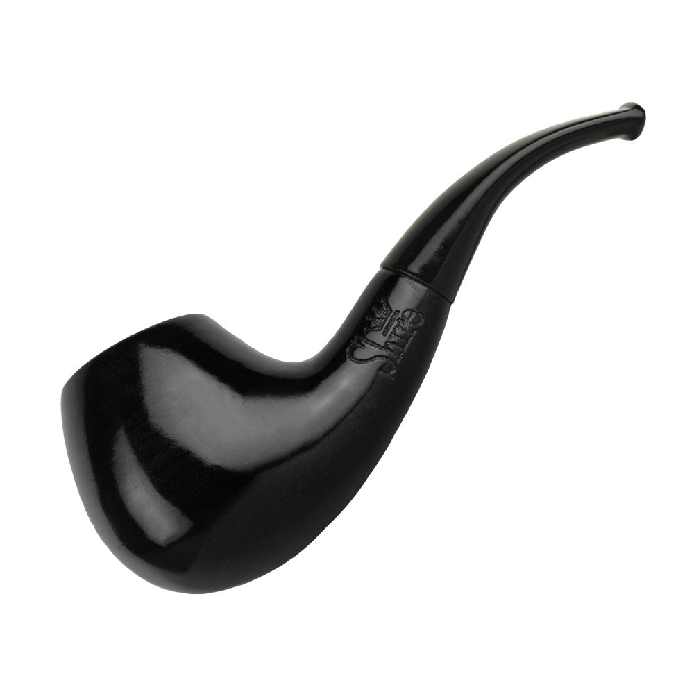 Pipa de tabaco de madera de cerezo y ébano curvada Pulsar Shire Pipes