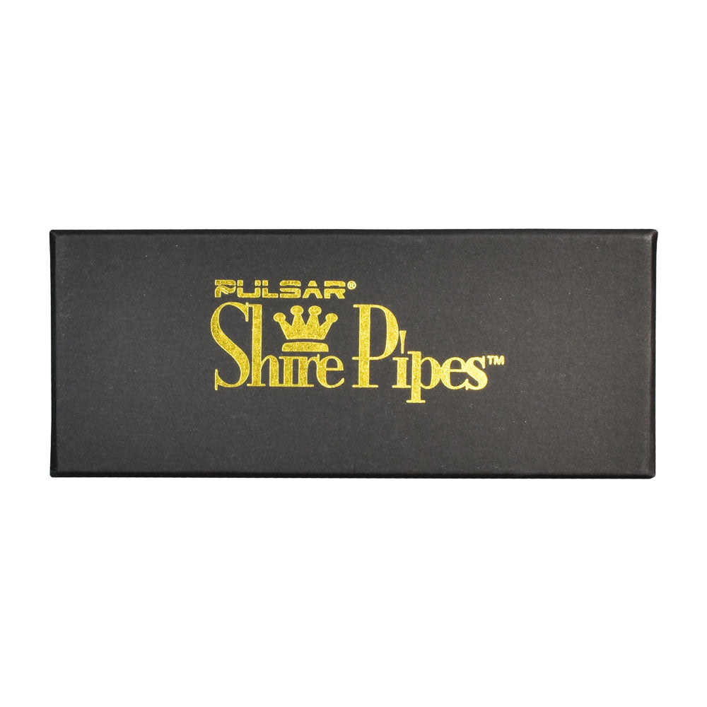 Pipa de tabaco de madera de cerezo y ébano curvada Pulsar Shire Pipes