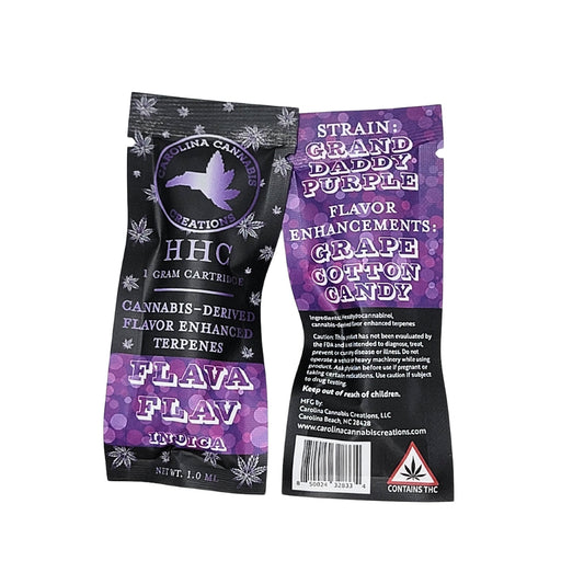 HHC Vape Cartridge 1g - Flava Flav (Indica)