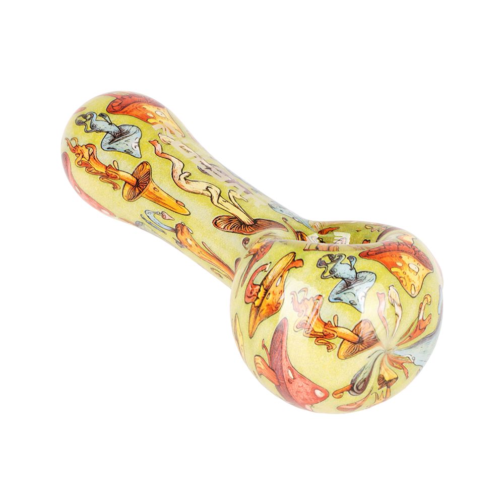 Pulsar Inside Print Glass Spoon Pipe | 4.75"