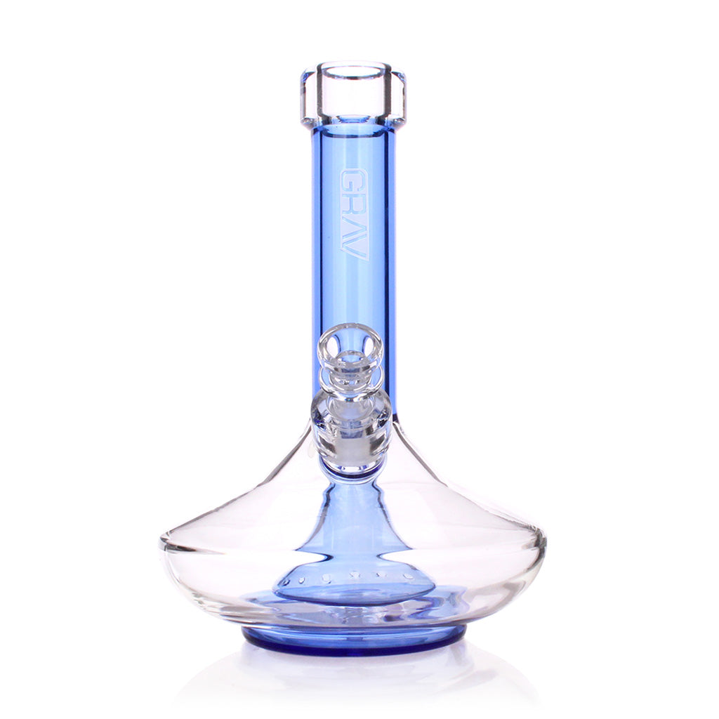 GRAV FISSION DOWNSTEM PERC SMALL WIDE BASE WATER PIPE
