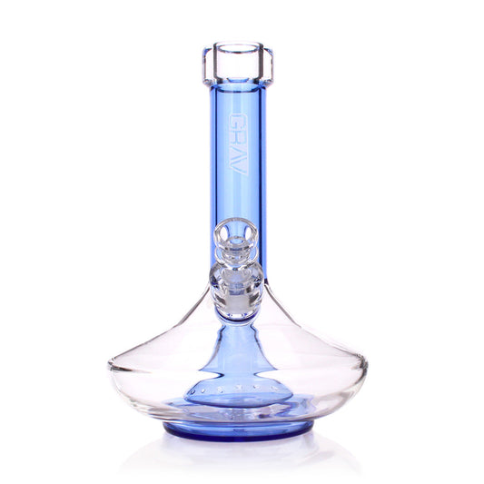 GRAV FISSION DOWNSTEM PERC SMALL WIDE BASE WATER PIPE