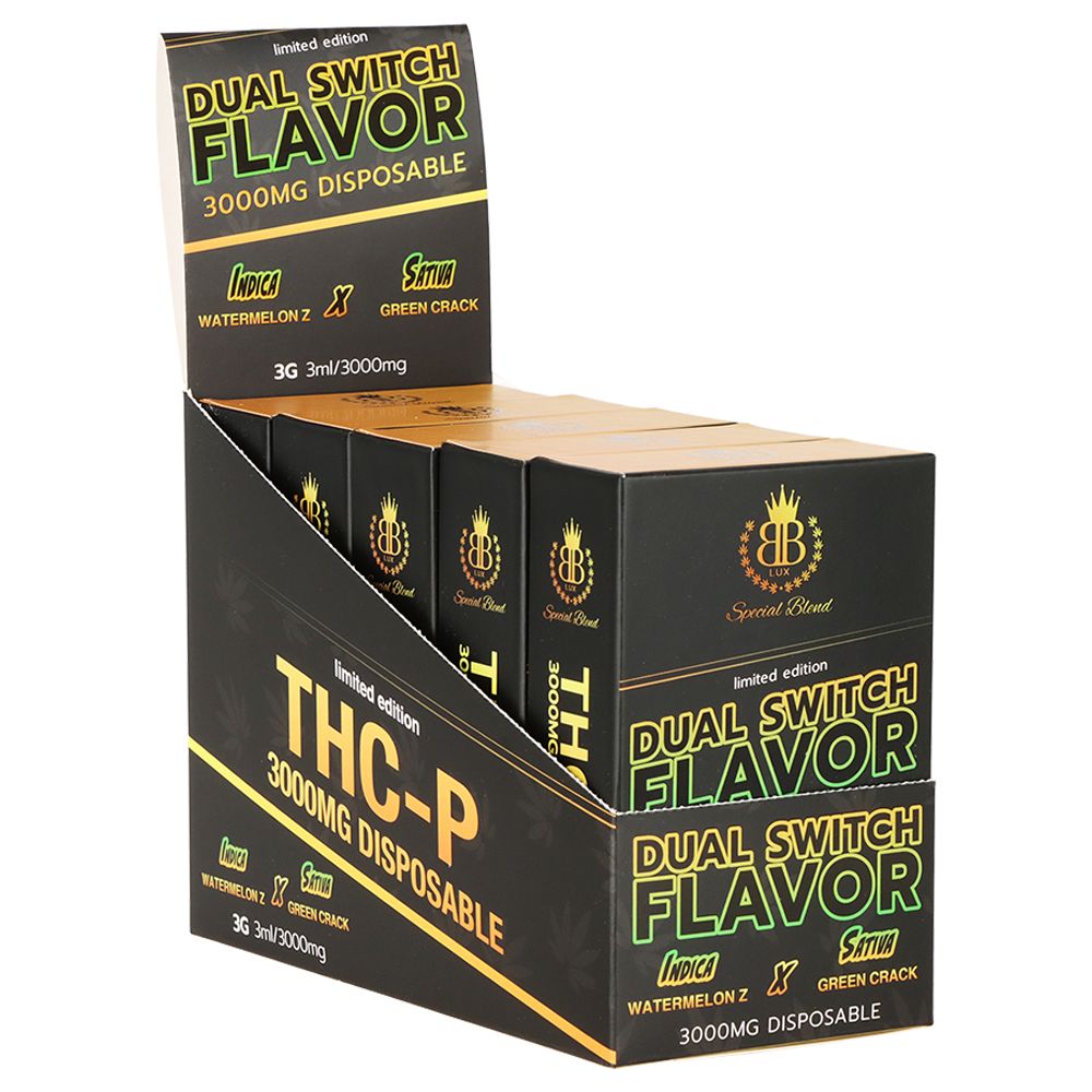 Budzburn THC Special Blend Dual Switch Flavor Disposable | 3g | 5ct Display
