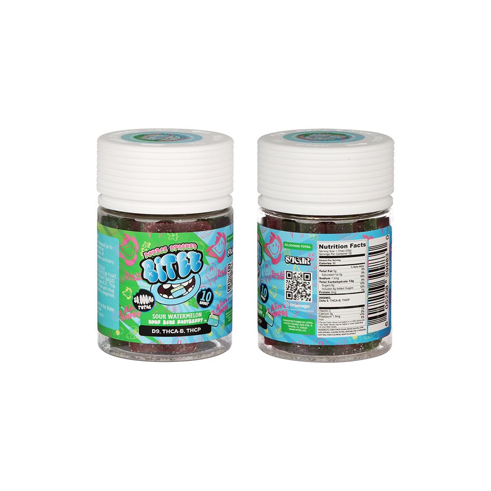 Double Stacked THC Bitez | 20000mg | 10pc | 6pk Display