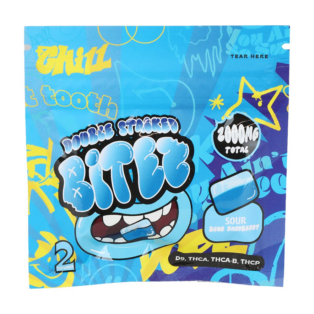 Double Stacked THC Bitez | 2000mg | 2pc | 60pk Display