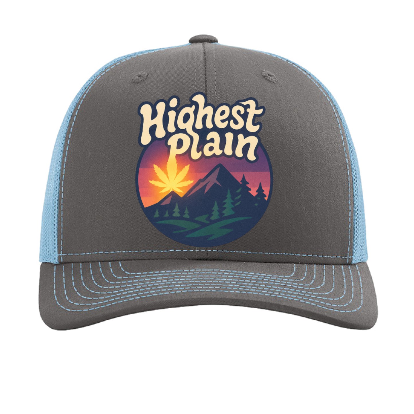Charcoal/ Columbia Blue - FRONT